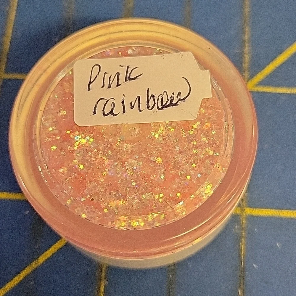 ColourPop Glitterally Obsessed Body Glitter Gel New Jar - Pink Rainbow